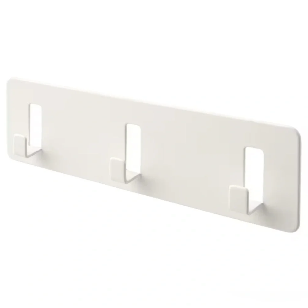 IKEA GALTBOX Wall Rack with 3 hooks, self-adhesive/white